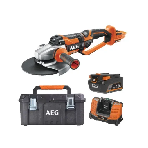 AEG - Brushless Grinder 230mm with 4.0Ah Battery - 4935459735 product image