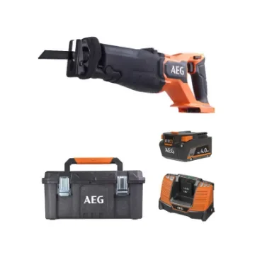 AEG - 18V Brushless Reciprocating Saw with Battery & Charger - 4935478941-4935478636-4932464542-4932471879 product image
