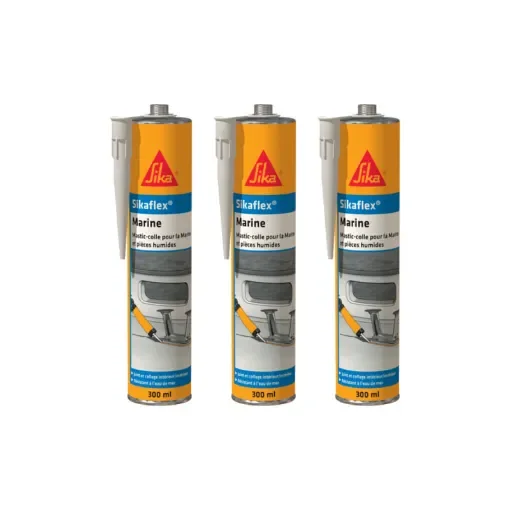 Sika - Sikaflex Marine Sealant Adhesives - Black - 617925x3 product image