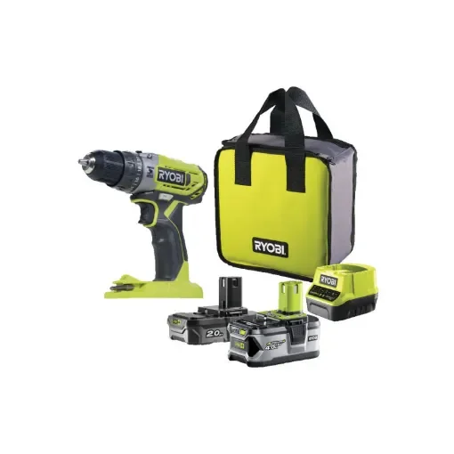 Ryobi - Cordless Hammer Drill/Driver 18V One+ - R18PD2-242S product image