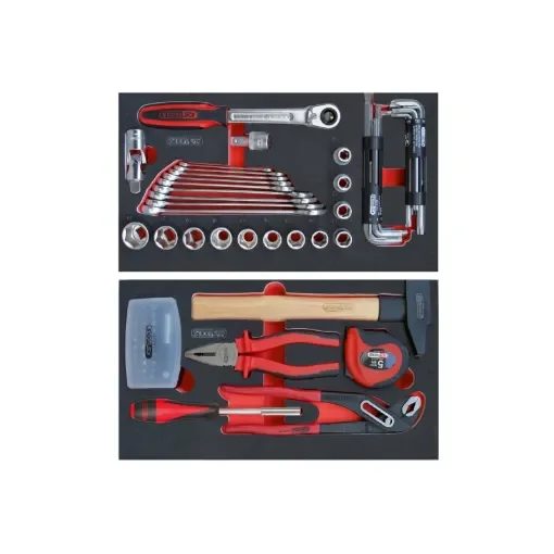 KS TOOLS - Mobile Trolley Inserts 77 pcs - 800.0077 product image