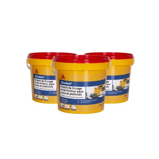 Sika - SikaWall Smoothing Paste Set of 3 - 593608x3 product image