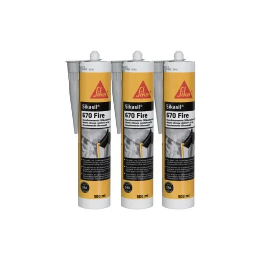 Sika - Sikasil 670 Fire-Rated Sealant - 582751x3 product image