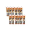 Sika - Pack of 12 Sikasil Construction Silicone Sealants - Grey - 441629x12 product image