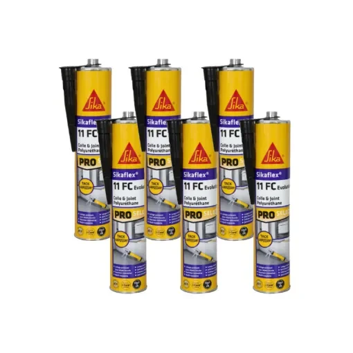Sika - Sikaflex 11 FC+ Evolution Adhesive Sealant - Black - 548353x6 product image