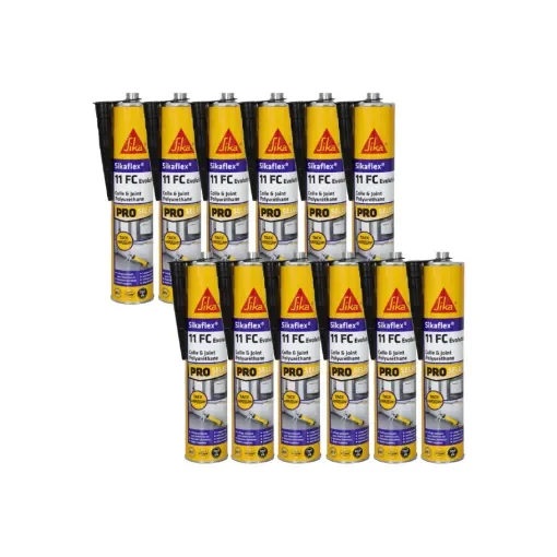 Sika - Sikaflex 11 FC+ Evolution Adhesive Sealant - Black - 548353x12 product image