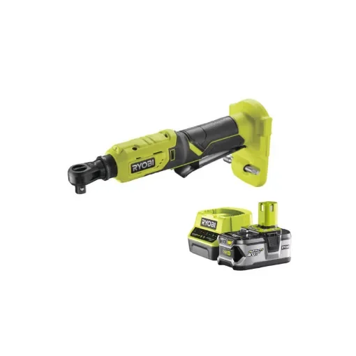 Ryobi - 18V One+ Ratchet Wrench Set with Battery & Charger - 5133004870-5133003360 product image