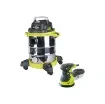 Ryobi - Wet and Dry Vacuum Cleaner 1250W & Orbital Sander 300W - 5133004986-5133001144 product image