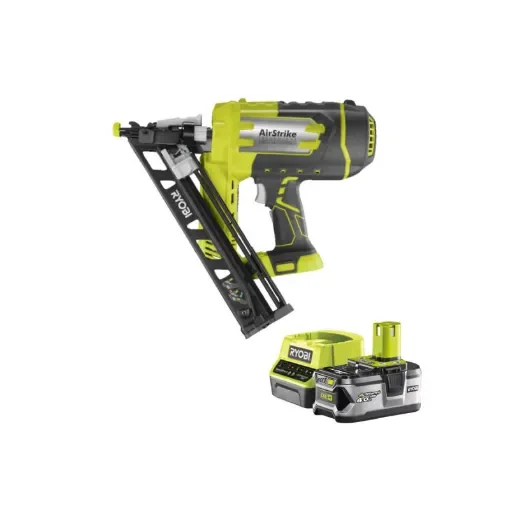 Ryobi - 18V One+ Pneumatic Angled Finish Nailer Pack - 5133005297-5133003360 product image
