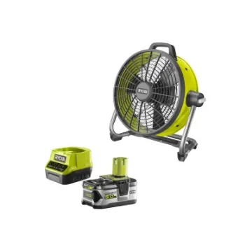 Ryobi - 18V Air Circulator Fan Pack with Battery & Charger - 5133004712-5133003366 product image