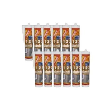 Sika - SIKASIL Construction Silicone Sealant Transparent - 441628x12 product image