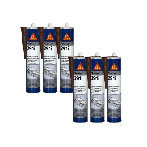 Sika - Sikaflex 291i Marine Sealant Adhesive - 409648x6 product image