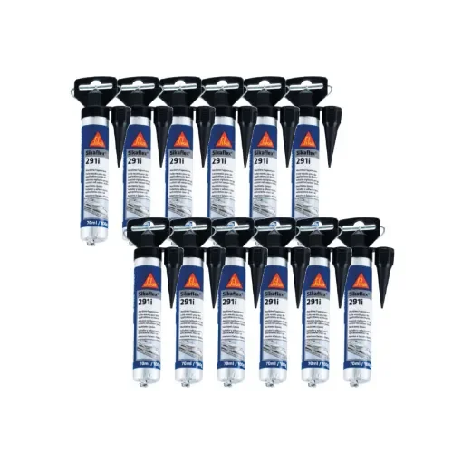 Sika - Marine Sealant Sikaflex 291i Black Mini Refill 70ml - 487383x12 product image