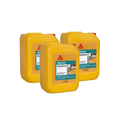 Sika - SikaCem Fluidifier High Water-Reducing Superplasticiser - 546293x3 product image
