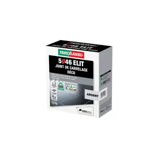 Parexlanko - PAREXLANKO 5046 Elit Silver Grout - L5046ARGENT2.5 product image