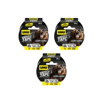 UHU - Grizzly Tape Black Adhesive - 34555x3 product image