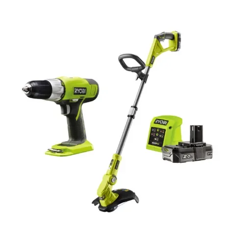 Ryobi - 18V One+ Drill/Driver & Strimmer Pack - 5133003727 product image