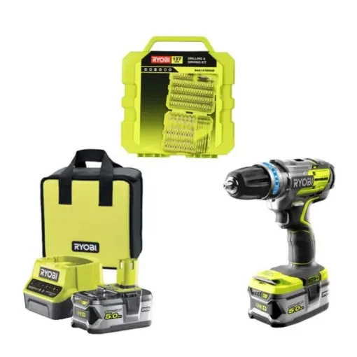Ryobi - Brushless Hammer Drill/Driver Kit - R18PDBL-252S product image