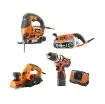 AEG - 5-Piece Power Tool Set with Router, Sander, Jigsaw - 4935472008-4935413205-4935451000-4935446693-4932464542 product image