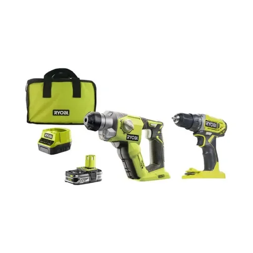 Ryobi - 18V One+ Drill & Hammer Pack - 5133003816-5133003818 product image