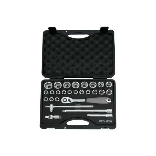 Bellota - Toolbox for Socket Wrenches 27 pcs - 65921/2H1 product image