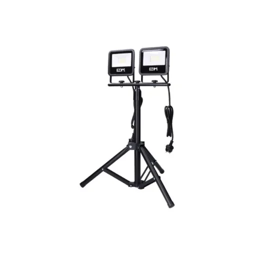 EDM - 2 LED Spotlights on Tripod 6400K - 70414 product image
