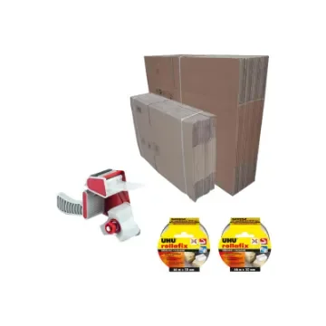 UHU - Moving Pack with 2 Transparent Tapes - 36530-DAPP-PackCartons product image