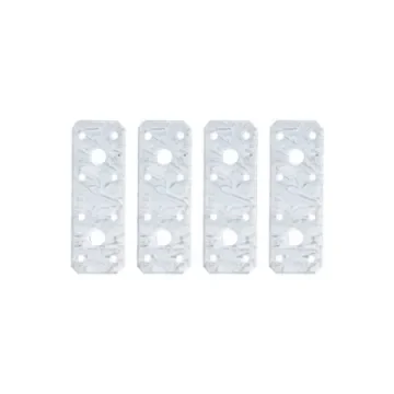 BGS Technic - Set of 4 Flat Mounting Plates 100x35mm - 80784 product image