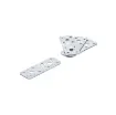BGS Technic - Set of 4 Flat Mounting Plates 100x35mm - 80784 product image