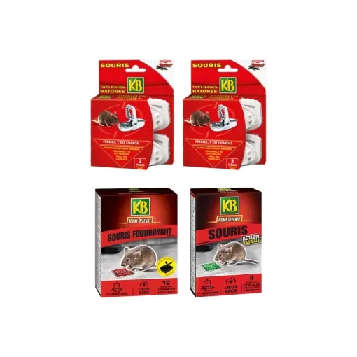 KB - Home Defense Crocodile Traps & Cereal Mice - HDCROC2x2-SOUCER-HDSFOUD1N product image