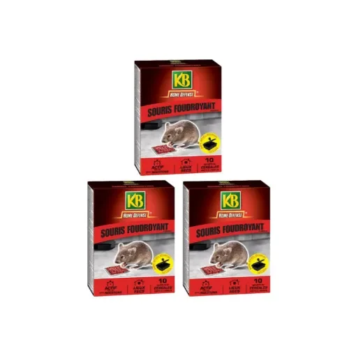 KB - Home Defense Instant Mouse Bait Pack of 3 - HDSFOUD1Nx3 product image