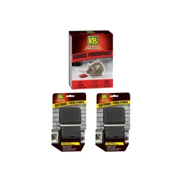 KB - Home Defense Rat Traps & Mouse Bait - HDRAT2x2-SFOUDPATN product image