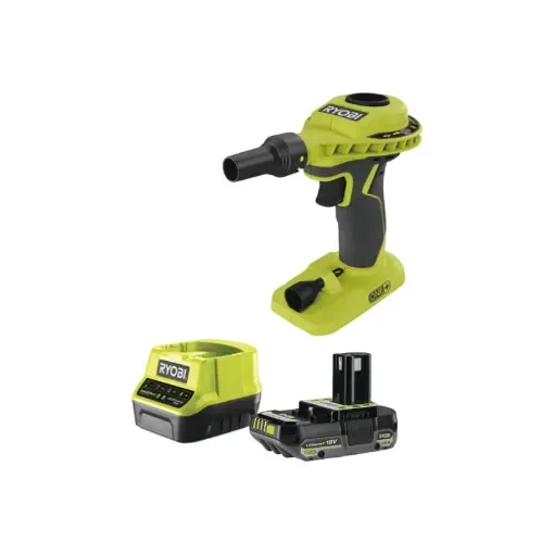Ryobi - 18V One Plus Inflator with Battery & Charger - 5133003880-5133003368 product image