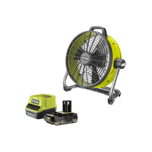 Ryobi - 18V Air Circulator Fan Pack with Battery & Charger - 5133004712-5133003368 product image