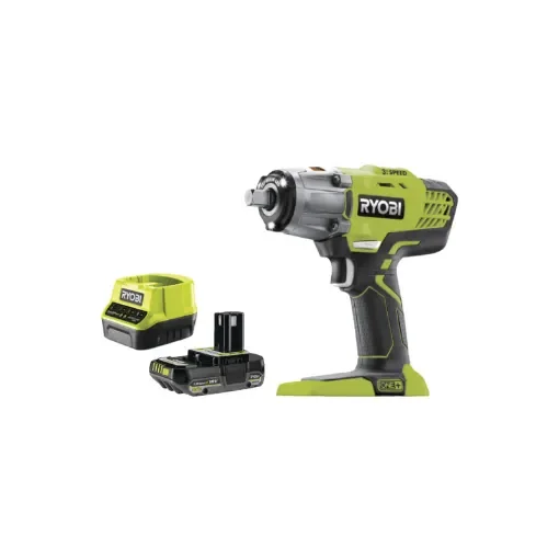 Ryobi - 18V One+ Impact Wrench Pack with Battery & Charger - 5133002436-5133003368 product image