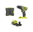 Ryobi - 18V One+ Drill Driver Pack with Battery & Charger - 5133003816-5132002257-5133003368 product image