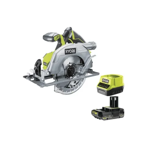 Ryobi - 18V One+ Brushless Circular Saw with Battery & Charger - 5133002890-5133003368 product image