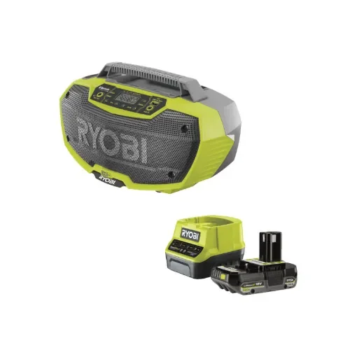 Ryobi - Workshop Radio Pack with 2.0Ah Battery - 5133002734-5133003368 product image