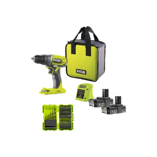 Ryobi - Drill Driver R18DD2-220S - 18V Cordless Kit - 5133003821-5132003303 product image