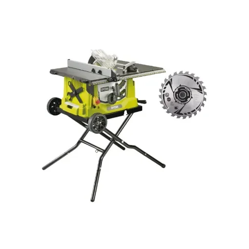 Ryobi - Electric Table Saw 1800W with Retractable Stand - 5133002025-5132002621 product image