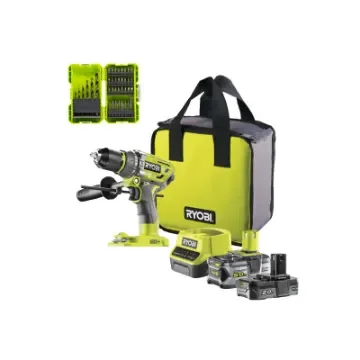 Ryobi - Cordless Hammer Drill R18PD7-252S Brushless - 5133004391-5132003303 product image