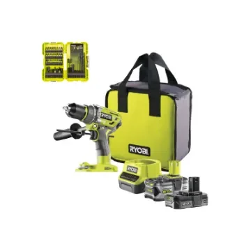 Ryobi - Cordless Hammer Drill R18PD7-252S Brushless - 5133004391-5132004388 product image