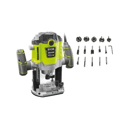 Ryobi - Electric Router Pack 1600W with 15 Bits - 5133004796-5132005352 product image