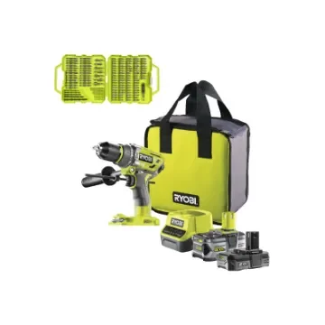 Ryobi - Cordless Hammer Drill R18PD7-252S Brushless - 5133004391-5132003792 product image