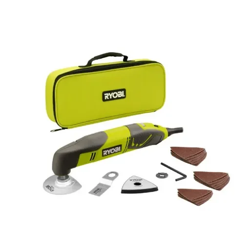 Ryobi - RMT200S Multi-tool Pack 200W with 10 Sanding Triangles - 5133001818-5132002600 product image