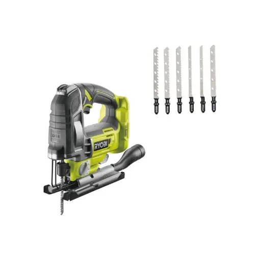 Ryobi - R18JS7-0 18V Brushless Jigsaw with Blades - 5133004223-5132002810 product image