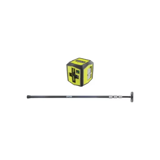 Ryobi - Green Cross Laser Level with Telescopic Pole - 5133004864-5133005033 product image