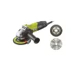 Ryobi - Angle Grinder 600W 115mm with 6 Discs - 5133002487-5132005359 product image
