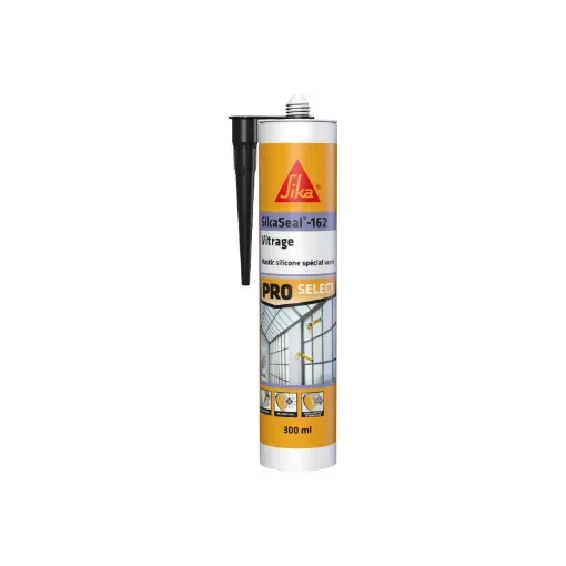 Sika - Elastic Silicone Sealant SIKA Sikaseal-162 Glazing Black - 732631 product image
