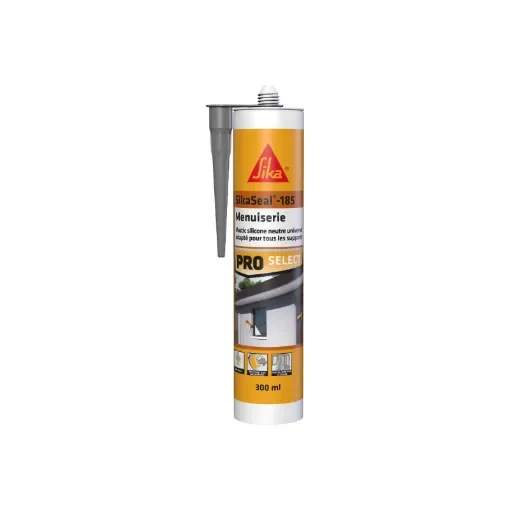 Sika - Silicone Sealant SIKA Sikaseal-185 Carpentry Grey - 732893 product image